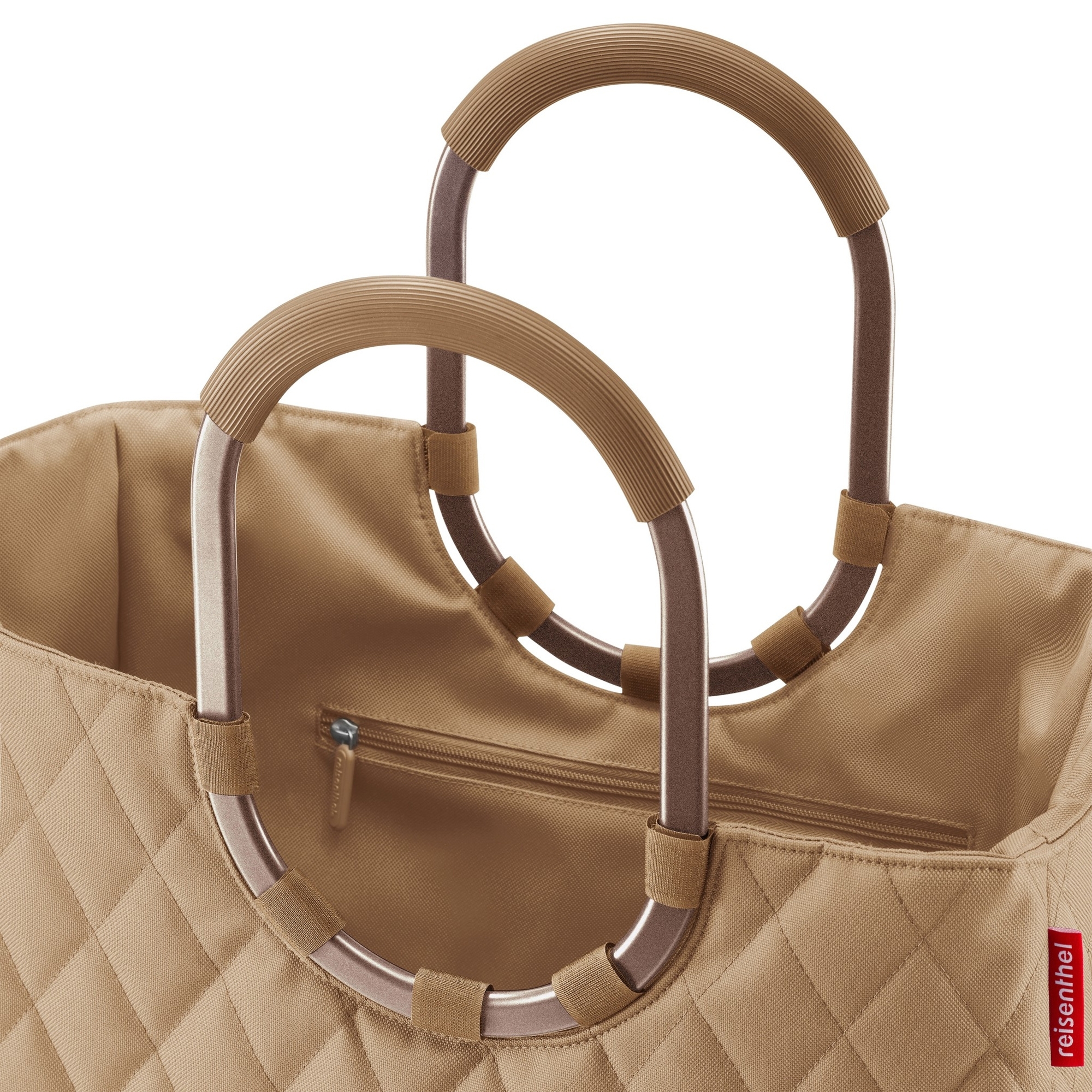 reisenthel - loopshopper L - frame rhombus ginger reisenthel - loopshopper L - frame rhombus ginger