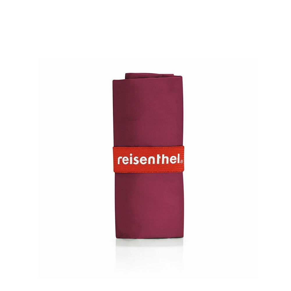 reisenthel - mini maxi shopper plus - orange/bordeaux reisenthel - mini maxi shopper plus - orange/bordeaux
