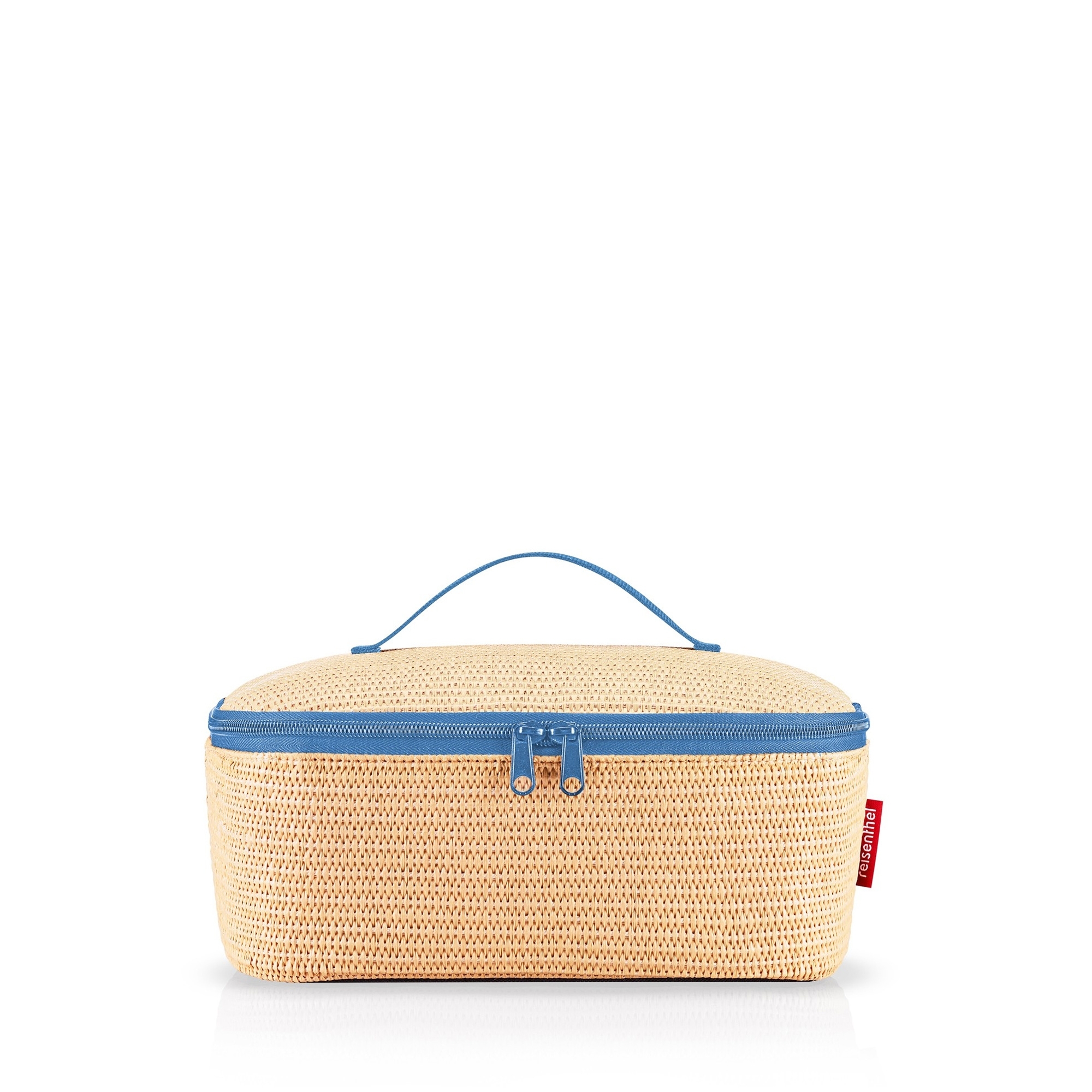 reisenthel - coolerbag M pocket - raffia blue