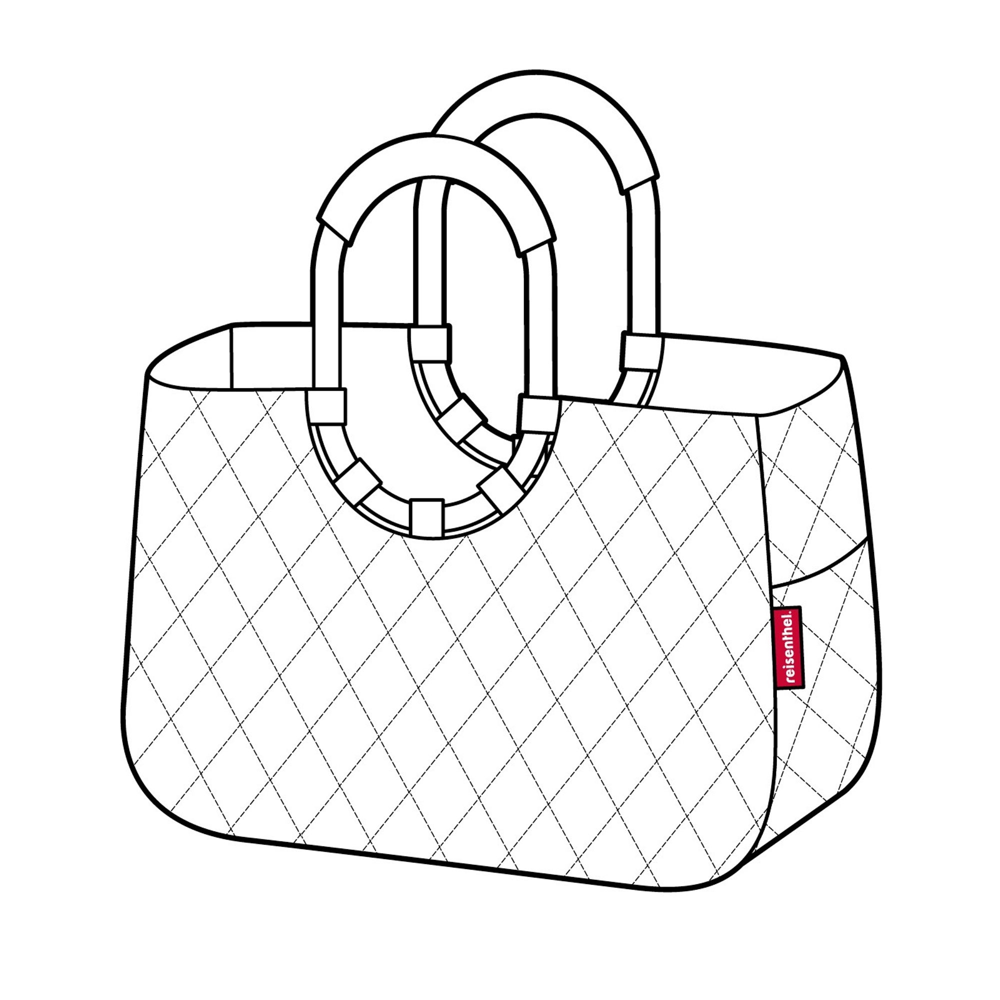 reisenthel - loopshopper L -  frame rhombus midnight gold reisenthel - loopshopper L -  frame rhombus midnight gold